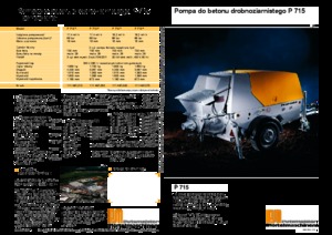 Stationäre Betonpumpen Putzmeister P 715 TD