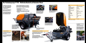 Stationäre Betonpumpen Putzmeister P 718 TD