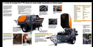 Stationäre Betonpumpen Putzmeister P 718 TD