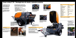 Stationäre Betonpumpen Putzmeister P 718 TD