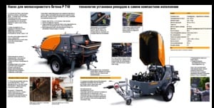 Stationäre Betonpumpen Putzmeister P 718 TD