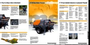 Stationäre Betonpumpen Putzmeister P 718 TD