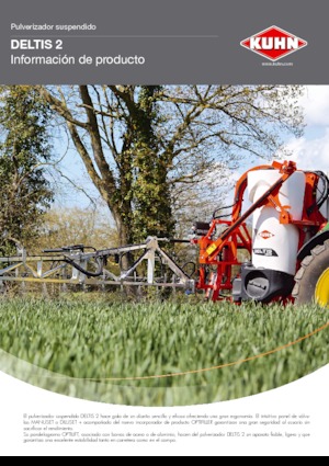 Anbau-Feldspritzen Kuhn Deltis 2