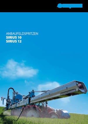 Anbau-Feldspritzen Lemken Sirius 12/1600