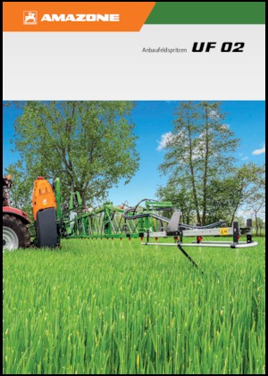 Anbau-Feldspritzen Amazone UF 2002 (21) 