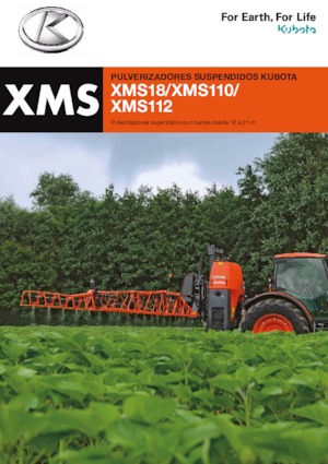 Anbau-Feldspritzen Kubota XMS108
