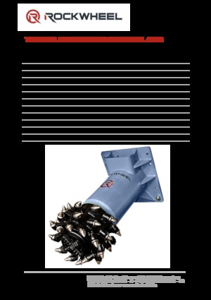 Anbaufräsköpfe (hydr.) Rockwheel by ROCK.ZONE AX 30