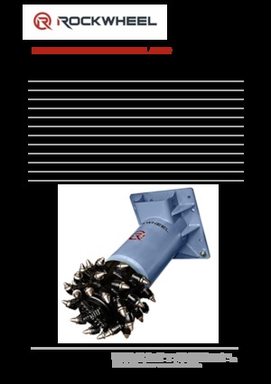 Anbaufräsköpfe (hydr.) Rockwheel by ROCK.ZONE AX 30