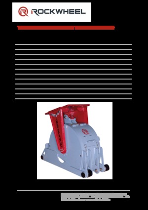 Anbaufräsköpfe (hydr.) Rockwheel by ROCK.ZONE RR 300