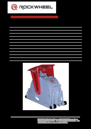 Anbaufräsköpfe (hydr.) Rockwheel by ROCK.ZONE RR 300