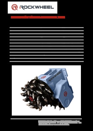 Anbaufräsköpfe (hydr.) Rockwheel by ROCK.ZONE TC 20
