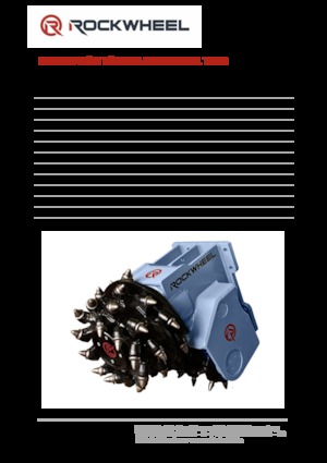 Anbaufräsköpfe (hydr.) Rockwheel TC 30