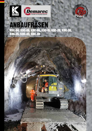 Anbaufräsköpfe (hydr.) Demarec KDC-35