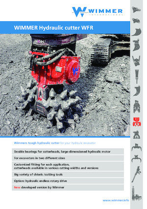 Anbaufräsköpfe (hydr.) WIMMER WFR 150