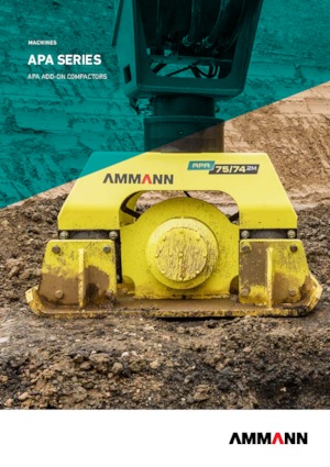 Anbauflächenrüttler Ammann APA 2040