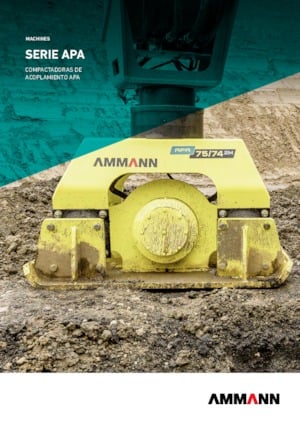 Anbauflächenrüttler Ammann APA 2040