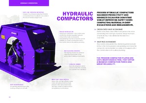 Anbauflächenrüttler Prodem PHC100