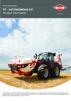 Anbau-Feldspritzen Kuhn Autonomous Kit