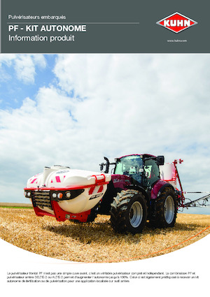 Anbau-Feldspritzen Kuhn PF Select