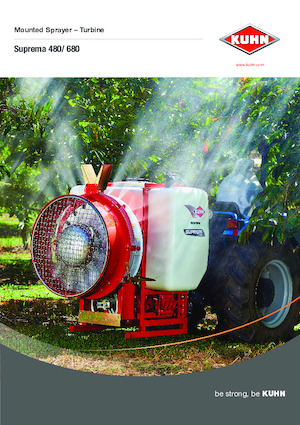 Anbau-Feldspritzen Kuhn Suprema 680
