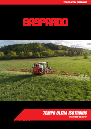 Anbau-Feldspritzen Gaspardo Tempo Ultra 1600 Isotronic
