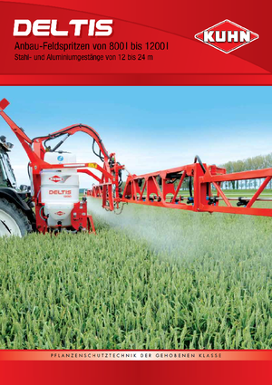 Anbau-Feldspritzen Kuhn Deltis 1000 RHPM