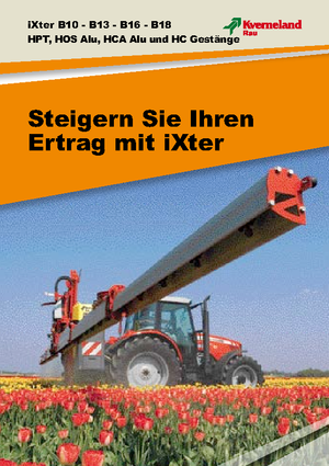 Anbau-Feldspritzen Kverneland iXter B13
