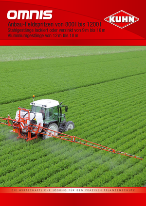 Anbau-Feldspritzen Kuhn Omnis 1000