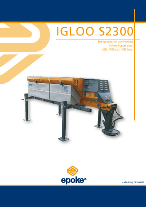 Aufbau-Streugeräte Epoke® Igloo S 2300