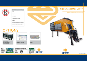 Aufbau-Streugeräte Epoke® Sirius Combi