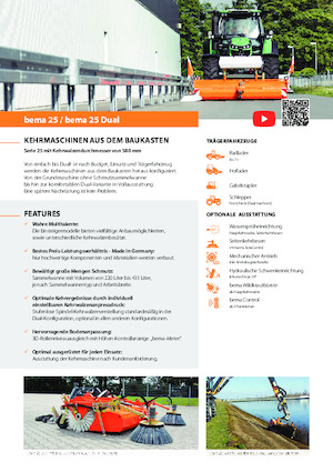 Anbau-Kehrmaschinen Bema 25/2300