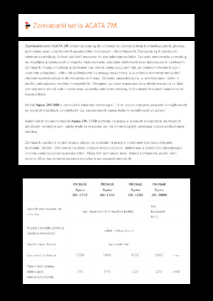 Anbau-Kehrmaschinen Pronar Agata ZM 2000