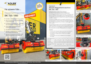 Anbau-Kehrmaschinen Adler BK 950-240