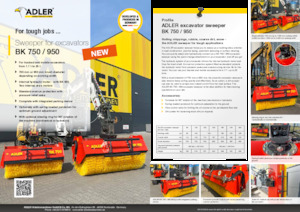 Anbau-Kehrmaschinen Adler BK 950-240