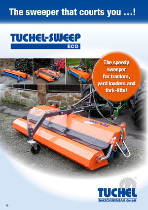 Anbau-Kehrmaschinen Tuchel Eco 180 Ø 520