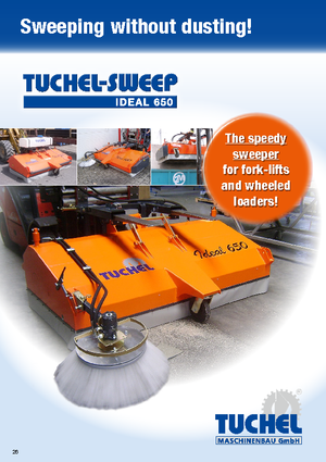 Anbau-Kehrmaschinen Tuchel Ideal 