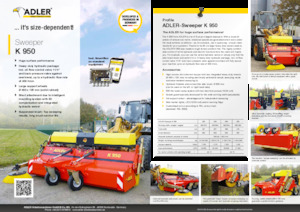 Anbau-Kehrmaschinen Adler K 950-360