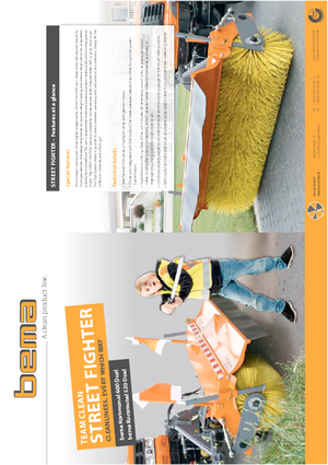 Anbau-Kehrmaschinen Bema Kommunal 600 Dual 2050