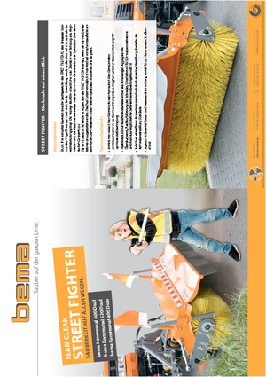 Anbau-Kehrmaschinen Bema Kommunal 600 Dual 2050