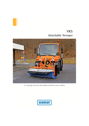 Anbau-Kehrmaschinen Schmidt VKS 24