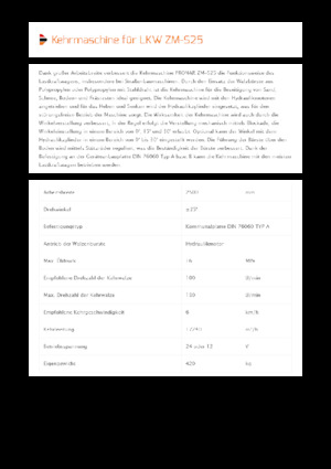 Anbau-Kehrmaschinen Pronar ZM-S 25