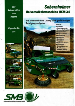Anbau-Kehrmaschinen Sobernheimer UKM 3.0