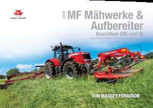 Mähkombi Scheiben o. Aufbereiter Massey Ferguson DM9314 TL
