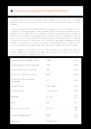 Mähkombi Scheiben m. Aufbereiter Pronar PDD 1050C