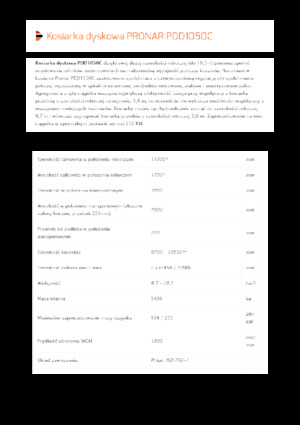 Mähkombi Scheiben m. Aufbereiter Pronar PDD 1050C