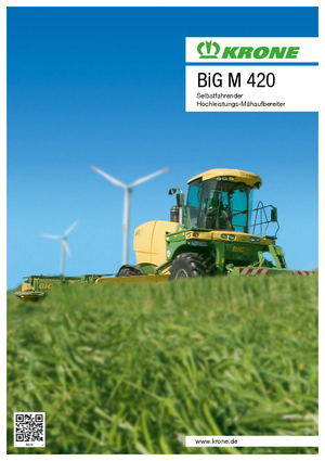 Mähaufbereiter Krone Big M 420 CV