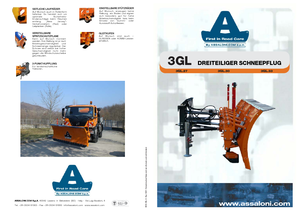 Mehrschar-Schneepflüge Assaloni 3 GL 27*