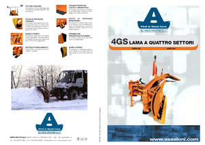 Mehrschar-Schneepflüge Assaloni 4 GS 40*