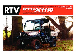 Kommunale Mehrzweckfahrzeuge Diesel Kubota RTV X1110 TW  