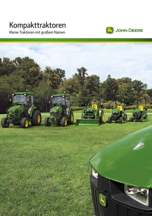 Kommunale Schlepper John Deere 3320